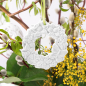 Preview: Ostern Anhänger Kranz weiß - Osterschmuck Porzellan PORZELLANMANUFAKTUR UNTERWEISSBACH Osterschmuck - 1 Stück - jetzt online bestellen