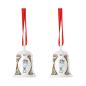 Preview: 2 x Hutschenreuther Porzellan Weihnachtsglocke Glocke 2025 NEU OVP