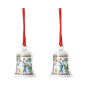 Preview: 2 x Hutschenreuther Porzellan Weihnachtsglocke Glocke 2025 NEU OVP