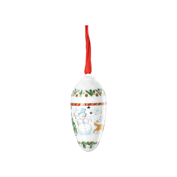 Preview: Hutschenreuther Porzellan Weihnachtszapfen Zapfen 2025 NEU OVP