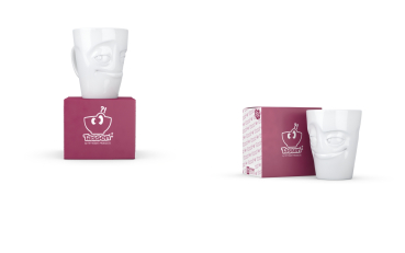FIFTYEIGHT HENKELBECHER WEIß 2 x HENKELBECHER VERSCHMITZT 350 ML ✓ jetzt kaufen ✓ von Ihrem Fachhändler: Die Kleine Geschenkidee