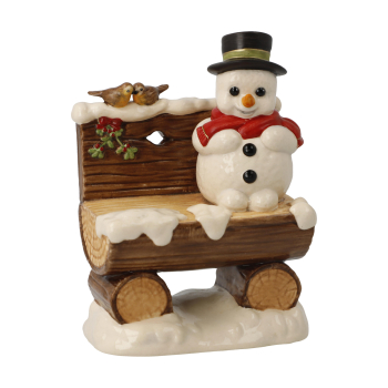 Goebel Figur Mein Lieblingsplatz 10.5 cm Weihnachten Im Winterwald Farbe Bunt Dekofigur