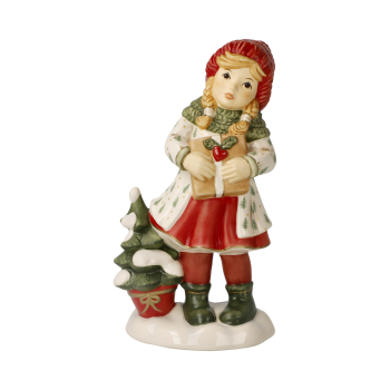Goebel Figur Mit Liebe schenken 14.5 cm Weihnachten Im Winterwald Farbe Bunt Dekofigur