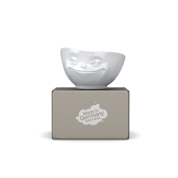 Preview: Schale Grinsend weiß - 500 ml FIFTYEIGHT Schale weiß - 1 Stück - jetzt online bestellen