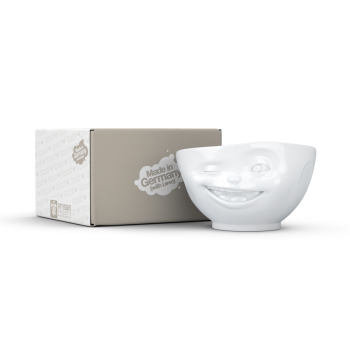 Preview: Schale Zwinkernd weiß - 500 ml FIFTYEIGHT Schale weiß - 1 Stück - jetzt online bestellen