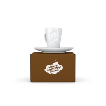 FIFTYEIGHT ESPRESSOTASSEN WEIß 1 x ESPRESSOTASSE VERGNÜGT 80 ML ✓ jetzt kaufen ✓ von Ihrem Fachhändler: Die Kleine Geschenkidee