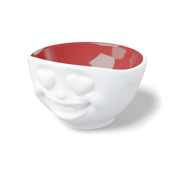 Preview: Henkelbecher Verdutzt - 350 ml FIFTYEIGHT Henkelbecher Weiß - 1 Stück - jetzt online bestellen