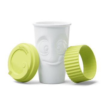 FIFTYEIGHT  LIMETTE 1 x TO GO BECHER LECKER ✓ jetzt in unserem Onlineshop kaufen ✓ direkt von Ihrem Fachhändler: Die Kleine Geschenkidee