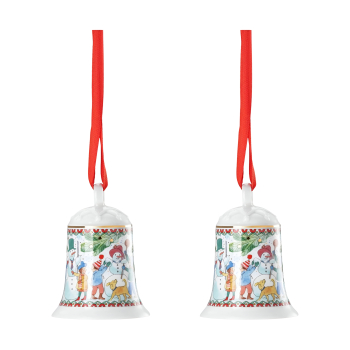 2 x Hutschenreuther Porzellan Weihnachtsglocke Glocke 2025 NEU OVP